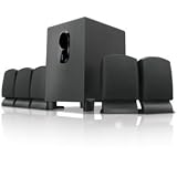 300Watt 5.1 Home Theater System,Wall Mountable or Desktop Design;Full-range satellite speakers