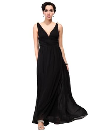 Ever Pretty Women Eve Double V Long Dress