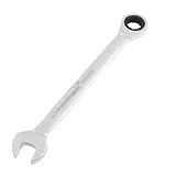 uxcell ラチェットコンビネーション　クロムバナジウム　鋼ボック　スオープンエンドレンチ　オープニングサイズ14mm