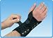 PowerWrap Wrist Brace Right Universal Black