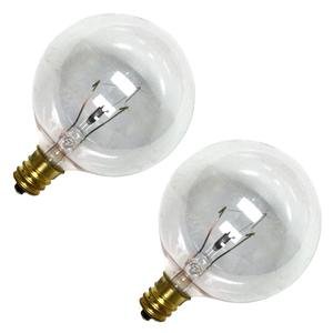 Sylvania 10367 - 40G16.5C/DAY/2PK Globe Daylight Full Spectrum Light Bulb