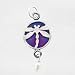 Sterling Silver Dragonfly Pendant with White Pearl Drop, #9109