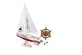 Jamara 040250 - Segelboot mit 2 Motoren Funkfernsteuerung 38 cm komplett