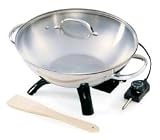 Presto Stainless Steel Electric Wok