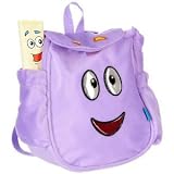 Dora the Explorer Map & Plush Backpack PURPLE