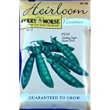 Heirloom Seeds: Peas Melting Sugar Snow Peas