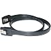 Xion XON-SATA1818ML_BK 18-Inch SATA II with Metal Latch Cable (Black) - Retail