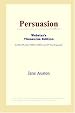 Persuasion (Webster's Thesaurus Edition)