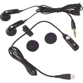 HTC 3.5mm Stereo Headset/Headphone/Earbud/Handsfree with USB Headset Adapter (36H00622-00M) for ATT Fuze, HTC 6800, Mogul, HTC 8525, HTC Dream, HTC Fuze, HTC Magic, HTC Touch, HTC Touch Diamond, HTC Touch Pro, HTC Touch Pro, xv6850, HTC Vogue XV6900, Sprint HTC Touch Diamond, Sprint HTC Touch Pro, Sprint PCS HTC Touch Pro, T-Mobile DASH, T-Mobile G1, T-Mobile G2, T-Mobile Shadow II, T-Mobile Wing, Verizon xv6850