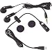 Mp3 Music Stereo Handsfree Headset Headphones Earphones Ear Buds with Mic Microphone and 3.5mm Audio Adapter + Dual Ear Buds Headphones