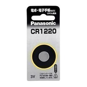 �p�i�\�j�b�N/Panasonic �R�C���`���`�E���d�r CR1220P