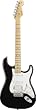 Fender American Standard Stratocaster&reg; HSS Electric Guitar, Black, Maple Fretboard