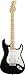 Fender American Standard Stratocaster&reg; HSS Electric Guitar, Black, Maple Fretboard