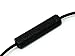 Earphone audio adapter with inline remote control for iPhone, Samsung, Sony, LG smartphone