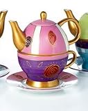 Produkt-Bild: CHA CULT - Tea for one Set Shyam Porzellan, mit Goldauflage - NEU!!!