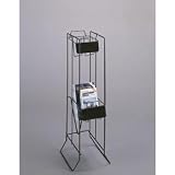 2 Pocket Digest Rack (black)