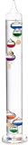 River City CLocks Liquid Galileo Thermometer 17 Size with Multi colored Spheres