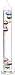 River City Clocks 17 Inch Liquid Galileo Thermometer with Seven Multi-Color Floats and Gold Tags - Model # L3845G
