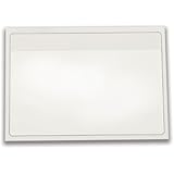 Cardinal HOLDit! Self-Adhesive 3 x 5-Inch Index Card Pockets, Clear, 100 per Pack (21150CB)