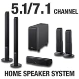 Sony SA-VS350H 5.1/7.1-Channel Speaker Package (Black)