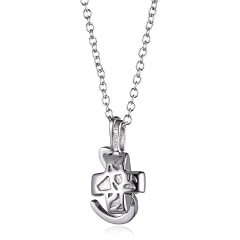 Esprit Damen-Halskette Tales Of Signs 925 Sterlingsilber 45 cm 4411390
