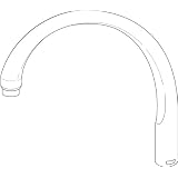 Buy Delta Faucet RP21462WH Waterfall Spout Assembly-9 1 2-Inch with Aerator, White by DELTA FAUCET
