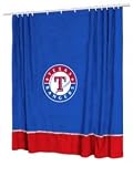Texas Rangers MVP Microsuede Shower Curtain