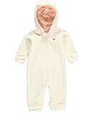 カーターズ carter's baby line ジャンプスーツ 9ヶ月 白 花柄 フリース 118-927 【並行輸入品】