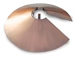 Woodlink BCBAF22 Brushed Copper Wrap Around Squirrel Baffle
