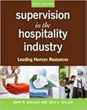 Supervision in the hospitality industry : leading human resources