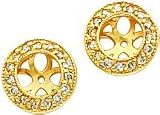 14K Gold .33ct Diamond Jewelry New