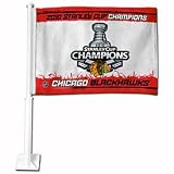 Chicago Blackhawks 2010 Stanley Cup Champions Car Flag