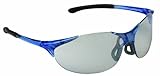 IMAGE OF ERB 16810 Keystone Safety Glasses, Blue Frame with Clear Lens