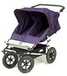 Mountain Buggy UU2204-7100 Urban Double Jogging Stroller, Plum Dot