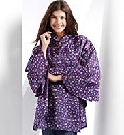Hooded Mini Floral Cape