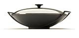 Review Le Creuset  / Le Creuset 36cm Wok with Glass Lid - Granite