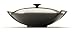 Le Creuset 36cm Wok with Glass Lid - Granite