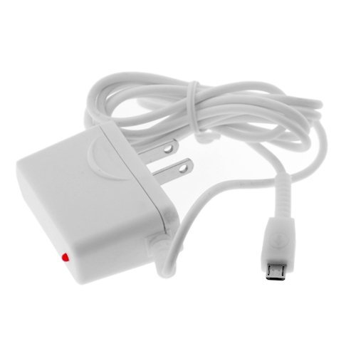 White Rapid Home Travel Charger with IC Chip for Amazon Kindle 2 Wireless Reading Device