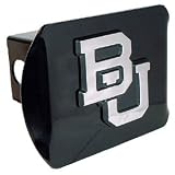 Baylor University Bears Black with Chrome BU Emblem NCAA College Sports Trailer Hitch... 