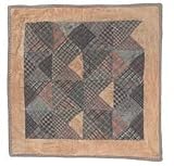 Quilted Wall Hanging - Primitive - small