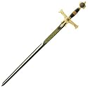 47" Medieval Crusader Knight Israel King Solomon Sword