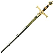 47" Medieval Crusader Knight Israel King Solomon Sword