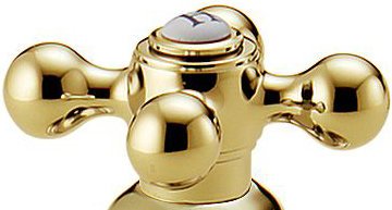 Brizo HK33C-BB - Single Metal Cross Handle Kit - Brilliance Brass Finish