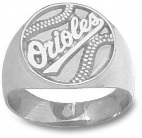 Baltimore Orioles Sterling Silver 