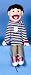 Black Hair Boy - Good for Life Christian Kid Full Body Puppet (S4663)