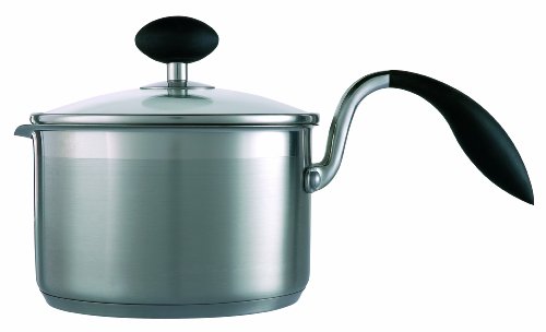 Axio - 432480 - Casserole AXIO tout feu dont induction avec Couvercle - 14 cm - inox 18/0