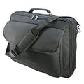 Quality Black Polyester 16.4" , 17" , 19" (18.4" widescreen) Notebook / Laptop bag / case