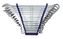 SK Hand Tools 86255 Fractional Combination Wrench Set, 15-Piece