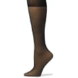 No Nonsense Women's Sheer Toe Knee Highs, 10 Pair Pack