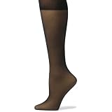 No Nonsense Women's Sheer Toe Knee Highs, 10 Pair Pack